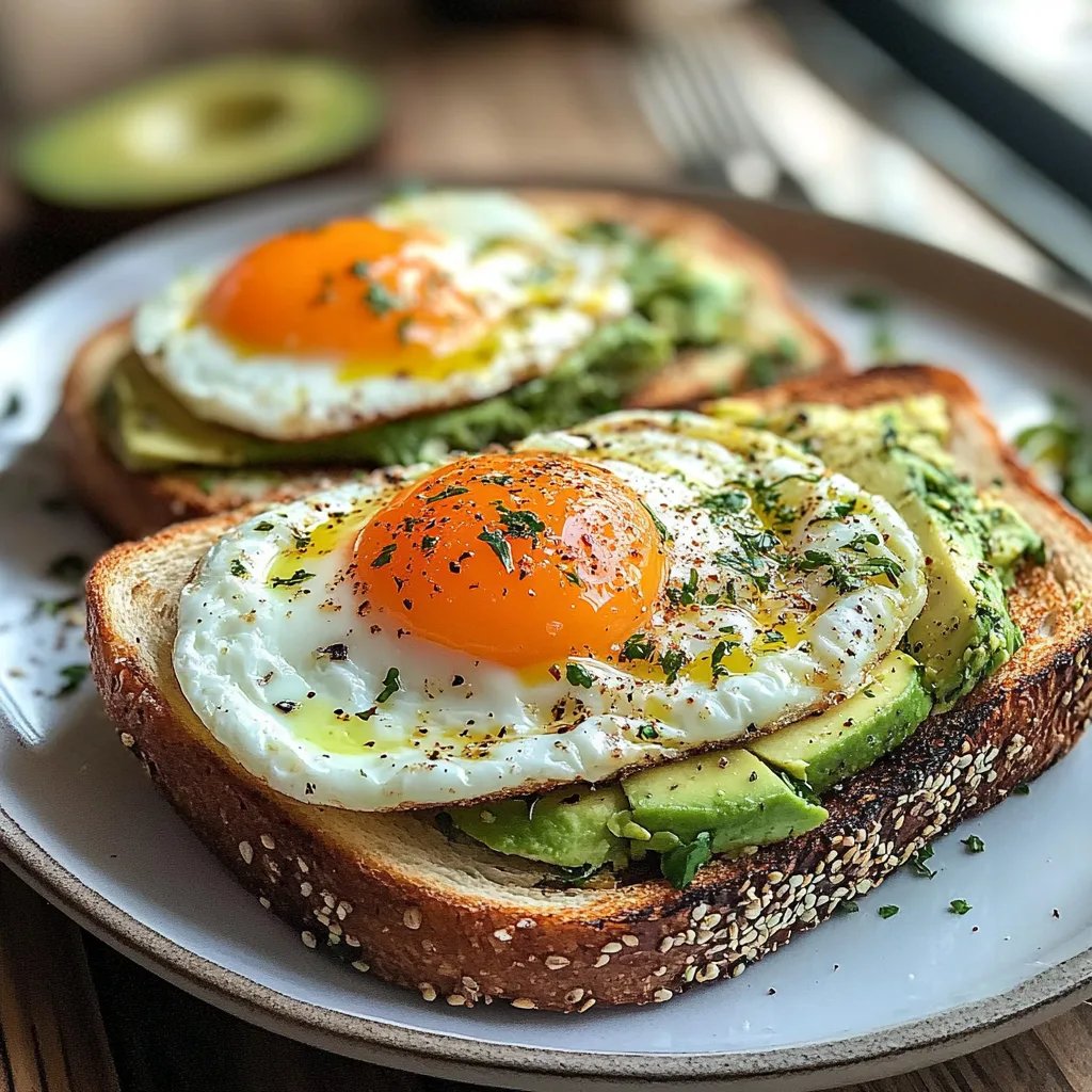 Avocado & Egg Breakfast Toast Ideas: The Incredible Ultimate 7 Recipes