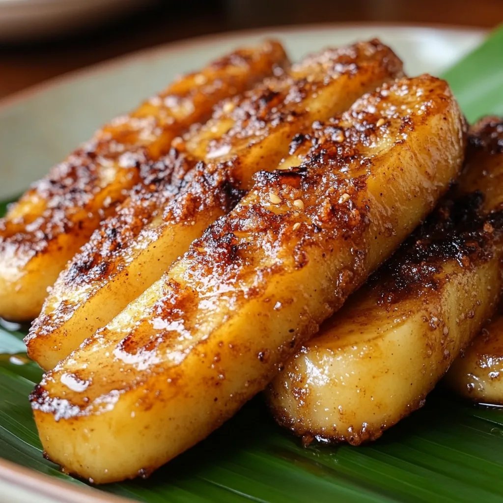 Banana Cue: An Amazing Ultimate Recipe for 5-Minute Snack