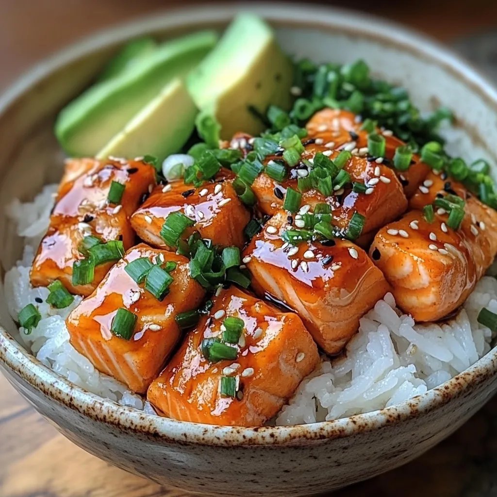 Teriyaki Glazed Salmon Bowls: An Incredible Ultimate Recipe for 4